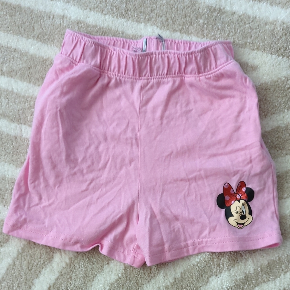 Minnie Mouse Disney Parks Pink Short Size 4 Retro 90's Fit